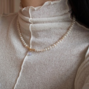 Ball, Snowball Pearl Necklace